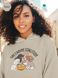Ramen Hoodie: Canine Coalition Edition - Foodie and Pun Hoodie with Adorable Ramen Art and Asian-Inspired Design