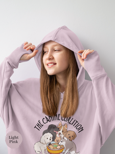 Ramen Hoodie: Canine Coalition Edition - Foodie and Pun Hoodie with Adorable Ramen Art and Asian-Inspired Design
