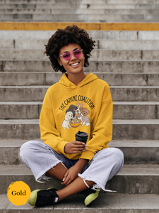 Ramen Hoodie: Canine Coalition Edition - Foodie and Pun Hoodie with Adorable Ramen Art and Asian-Inspired Design