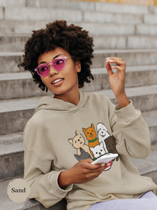 Ramen Hoodie: Six Adorable Pups Savouring Ramen Delight