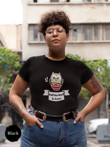 Ramen T-Shirt: Owl Need is Ramen - Japanese Foodie Shirt with Ramen Art