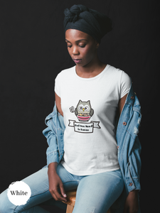 Ramen T-Shirt: Owl Need is Ramen - Japanese Foodie Shirt with Ramen Art