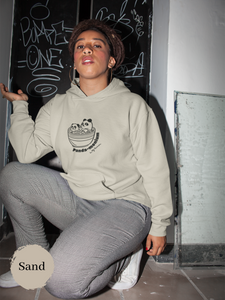 Ramen Hoodie: Cute and Funny Ramen Art Panda Sweatshirt for Foodie and Asian Food Lovers - Panda-monium in My Ramen