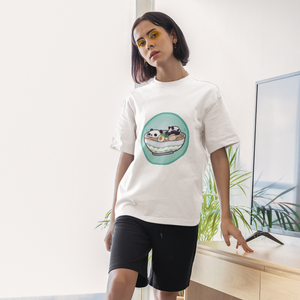 Ramen T-shirt with Panda Artwork Japanese Foodie Shirt for Ramen Lovers