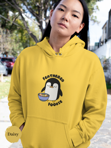 Ramen Hoodie: Feathered Foodie Edition - Asian-Inspired Comfort with a Side of Cute Penguin and Pun-tastic Ramen Art