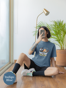 Ramen T-Shirt with Panda and Shiba Inu in a Bowl: Japanese Foodie Shirt with Ramen Art