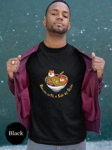 Ramen T-Shirt: Shiba Inu Ramen Art - Delicious and Adorable Japanese Foodie Shirt