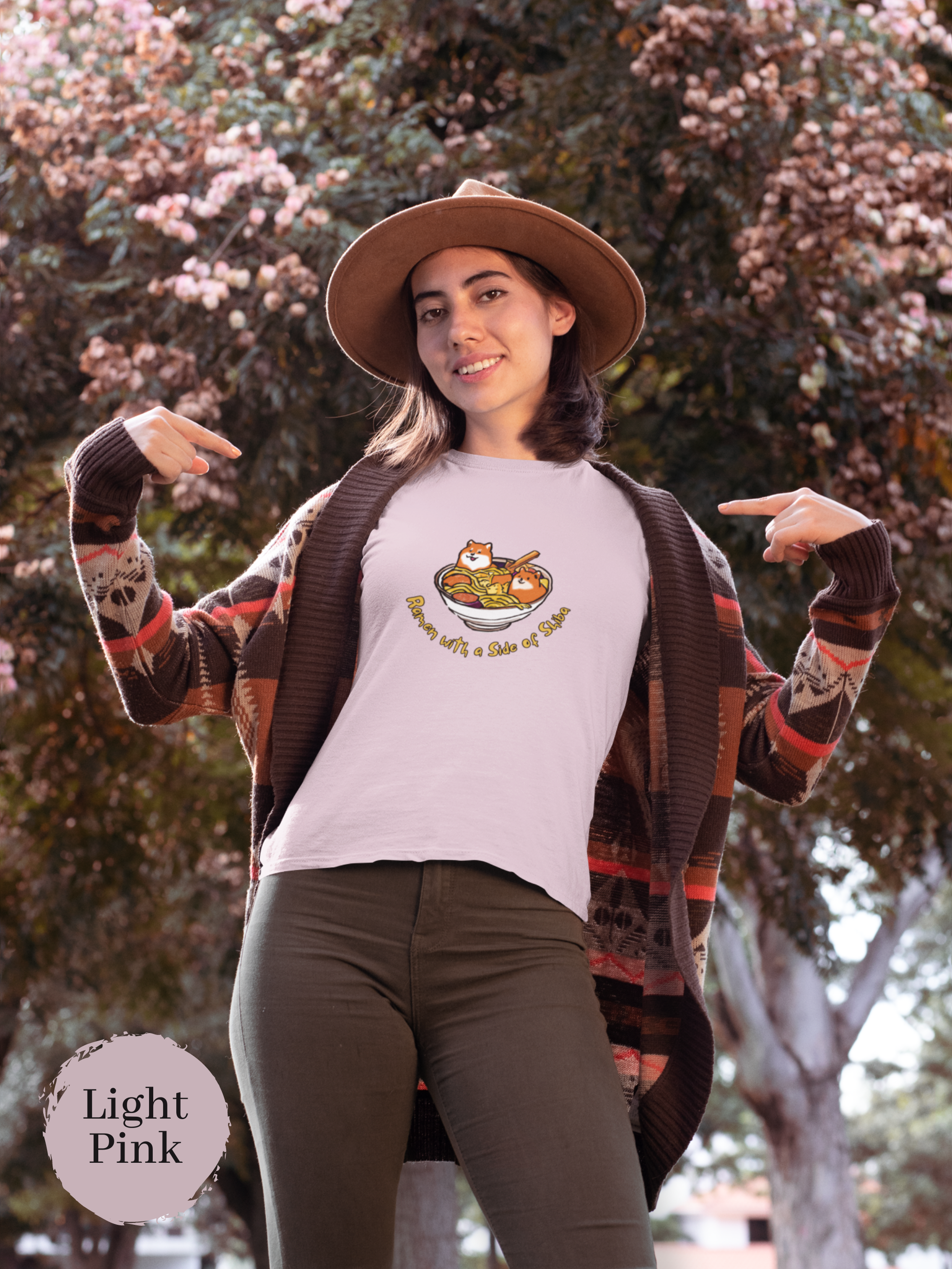 Ramen T-Shirt: Shiba Inu Ramen Art - Delicious and Adorable Japanese Foodie Shirt