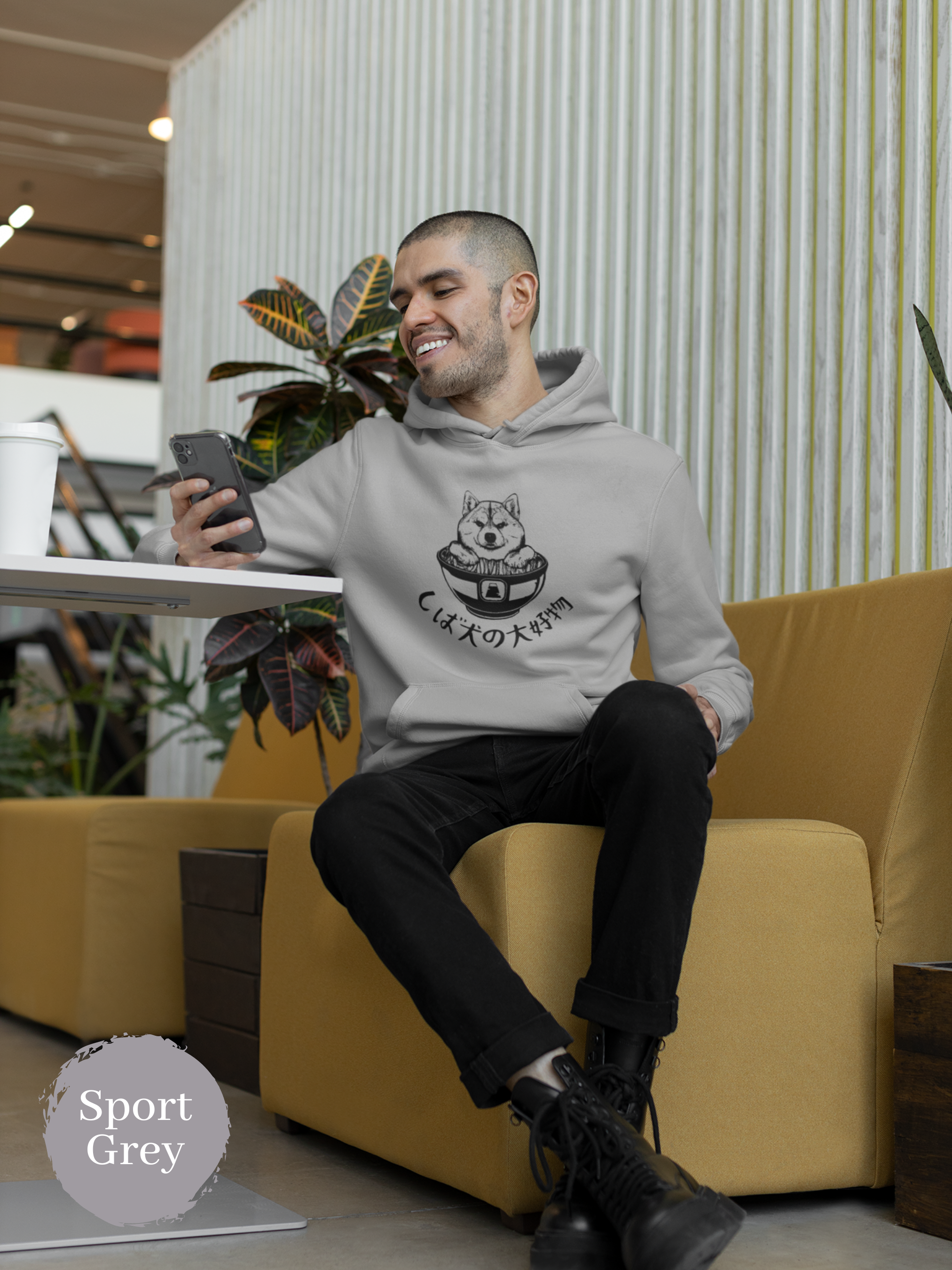 Ramen Hoodie - "Shiba Inu's Favorite" - Japanese Foodie Hoodie