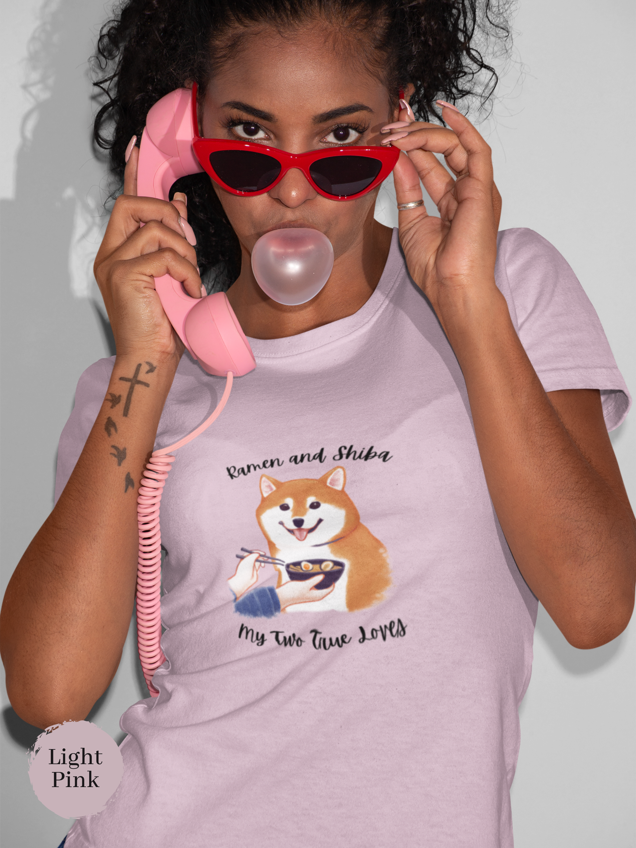 Ramen and Shiba - My Two True Loves T-Shirt