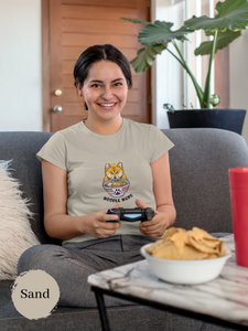 Ramen T-shirt: Noodle Noms with Shiba Inu Japanese Foodie Shirt with Ramen Art