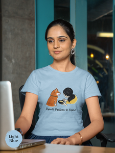 Ramen T-Shirt: Shiba Inu and Ramen Bowl Print - Japanese Foodie Shirt and Ramen Art - Ramen Partner in Crime