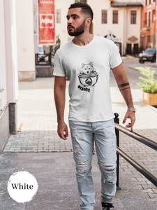 Ramen Art T-shirt: Oishii Shiba Inu Protecting Japanese Foodie Shirt