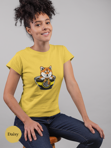 Ramen T-Shirt with Shiba Inu Protector: Japanese Foodie Shirt for Ramen Lovers with Ramen Art