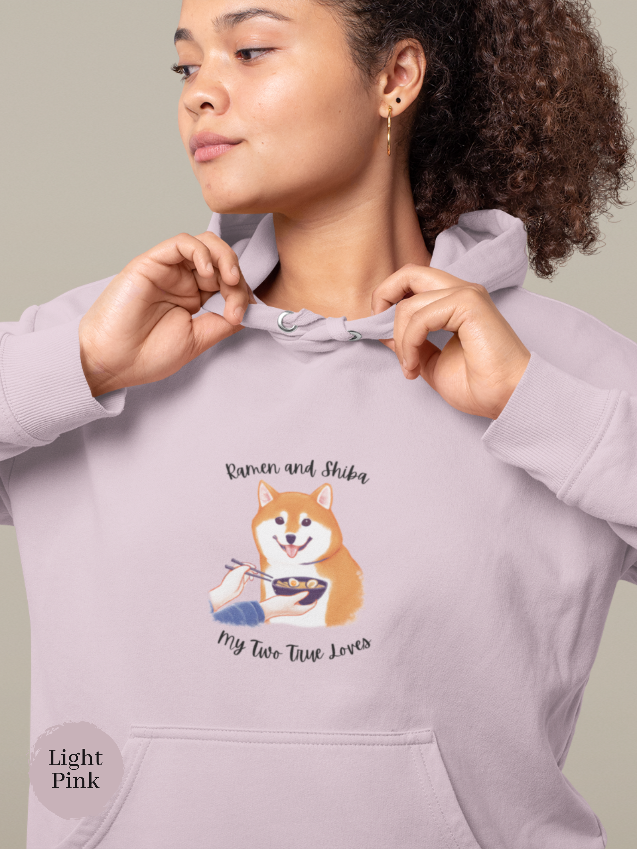 Ramen Hoodie: Ramen and Shiba Edition - Show Your Love for Asian Cuisine and Adorable Canines with this Foodie Hoodie