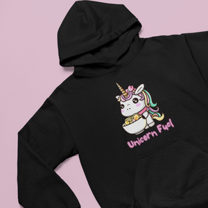 Ramen Hoodie: Unicorn Fuel Edition - Add Some Magic to Your Foodie Wardrobe with this Playful Ramen Art Hoodie