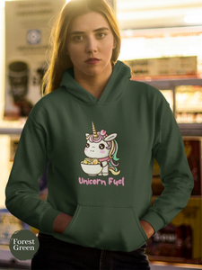 Ramen Hoodie: Unicorn Fuel Edition - Add Some Magic to Your Foodie Wardrobe with this Playful Ramen Art Hoodie