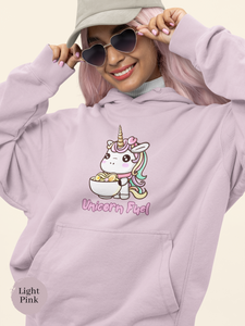 Ramen Hoodie: Unicorn Fuel Edition - Add Some Magic to Your Foodie Wardrobe with this Playful Ramen Art Hoodie