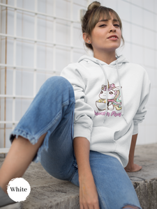 Ramen Hoodie: Unicorn Fuel Edition - Add Some Magic to Your Foodie Wardrobe with this Playful Ramen Art Hoodie