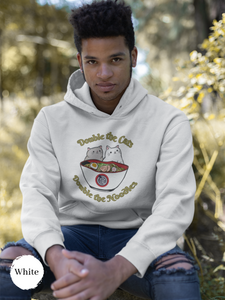 Ramen Hoodie: Double the Cats, Double the Noodles Cat Art - Perfect for Foodie Fans, Ramen Lovers, and Pun Hoodie Enthusiasts