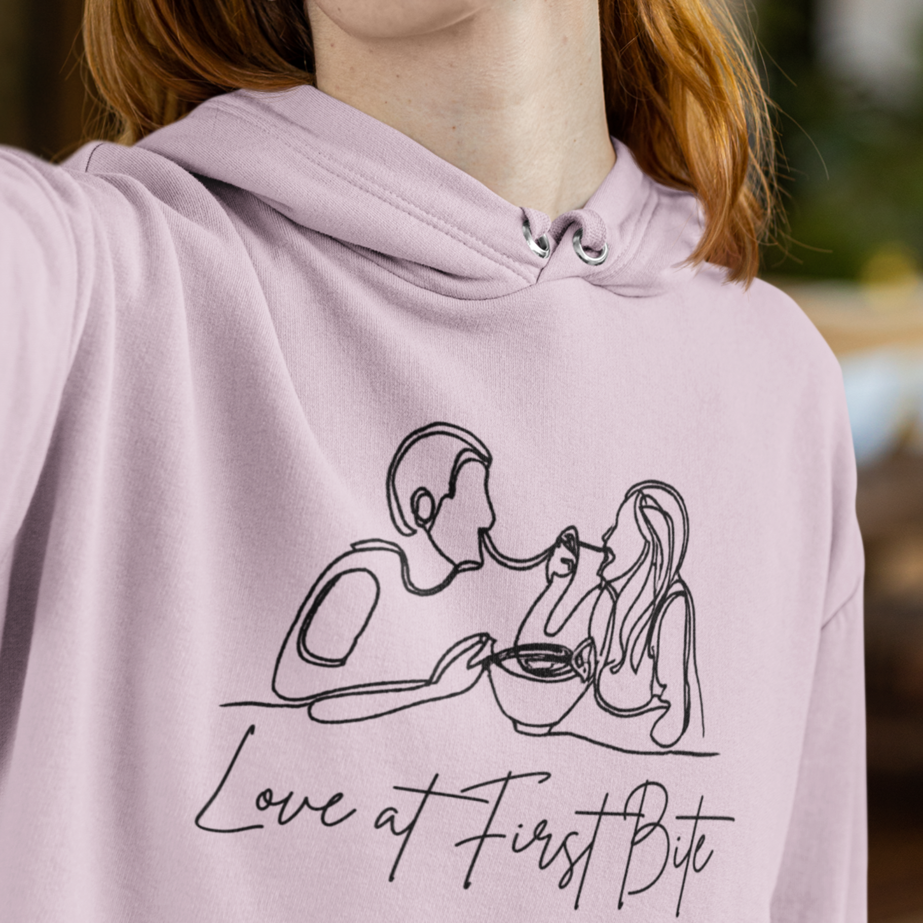 Ramen Hoodie: Love at First Bite - Cute Asian Food Hoodie with a Playful Pun Twist