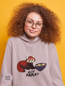 Ramen Hoodie: Got Ramen? Let this Red Panda Keep You Company While You Enjoy Your Noodles!