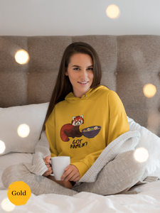 Ramen Hoodie: Got Ramen? Let this Red Panda Keep You Company While You Enjoy Your Noodles!