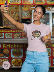 Ramen T-shirt with Delicious Ramen Bowl Illustration - Japanese Foodie Shirt and Art Print