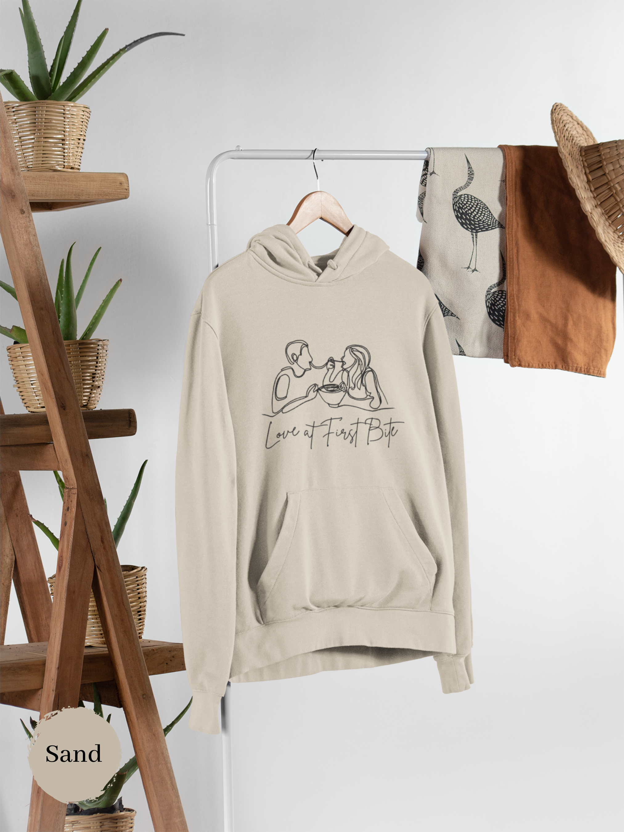 Ramen Hoodie: Love at First Bite - Cute Asian Food Hoodie with a Playful Pun Twist