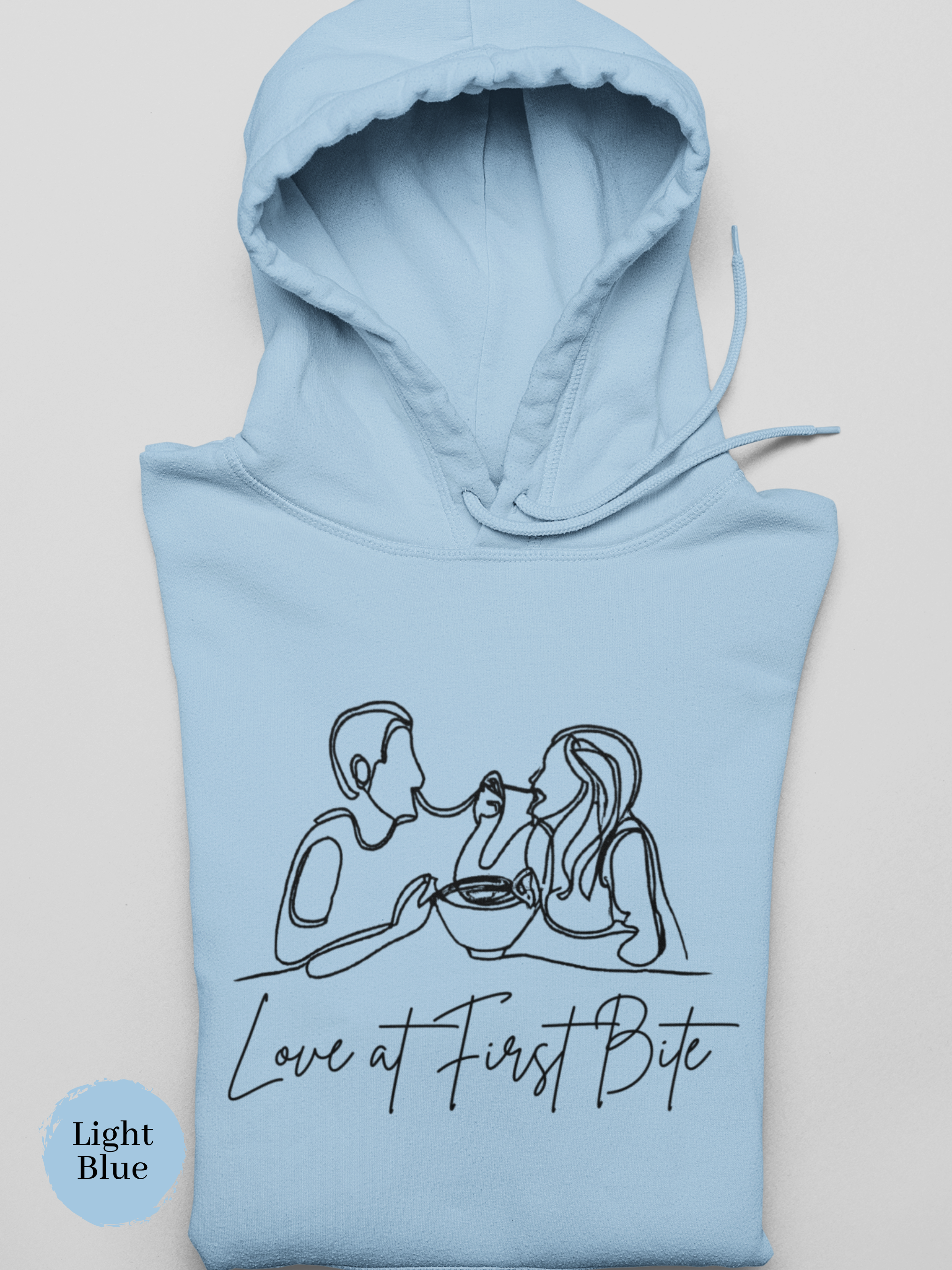 Ramen Hoodie: Love at First Bite - Cute Asian Food Hoodie with a Playful Pun Twist