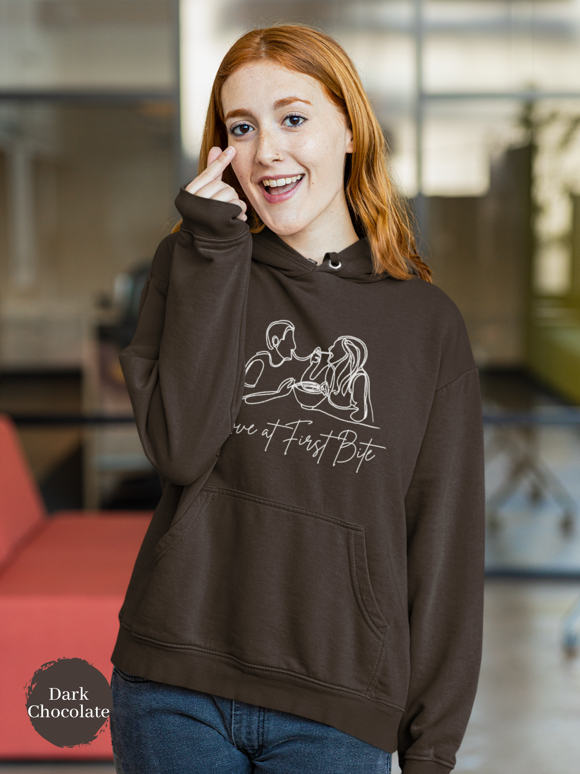 Ramen Hoodie: Love at First Bite - Cute Asian Food Hoodie with a Playful Pun Twist