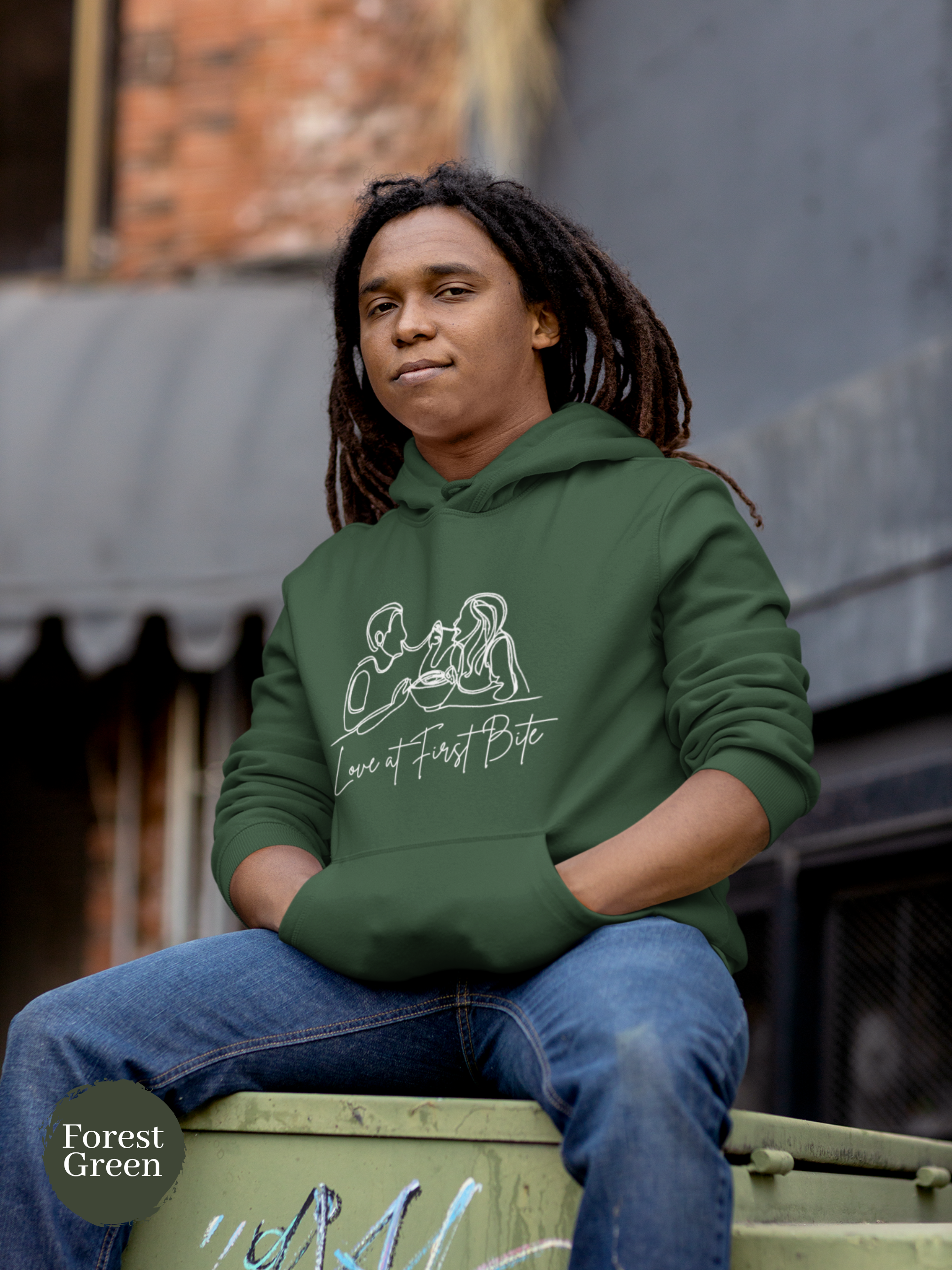 Ramen Hoodie: Love at First Bite - Cute Asian Food Hoodie with a Playful Pun Twist