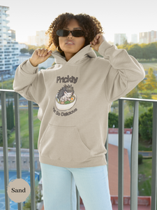 Ramen Hoodie: "Prickly Yet So Delicious" Hedgehog Ramen Sweatshirt for Foodie Lovers Asian Food Hoodie