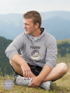 Ramen Hoodie: "Prickly Yet So Delicious" Hedgehog Ramen Sweatshirt for Foodie Lovers Asian Food Hoodie