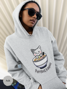 Ramen Hoodie: Purrfect Ramen Cat Art - Cozy Foodie Hoodies with Adorable Ramen Art for Asian Food Hoodies and Pun Hoodies Fans