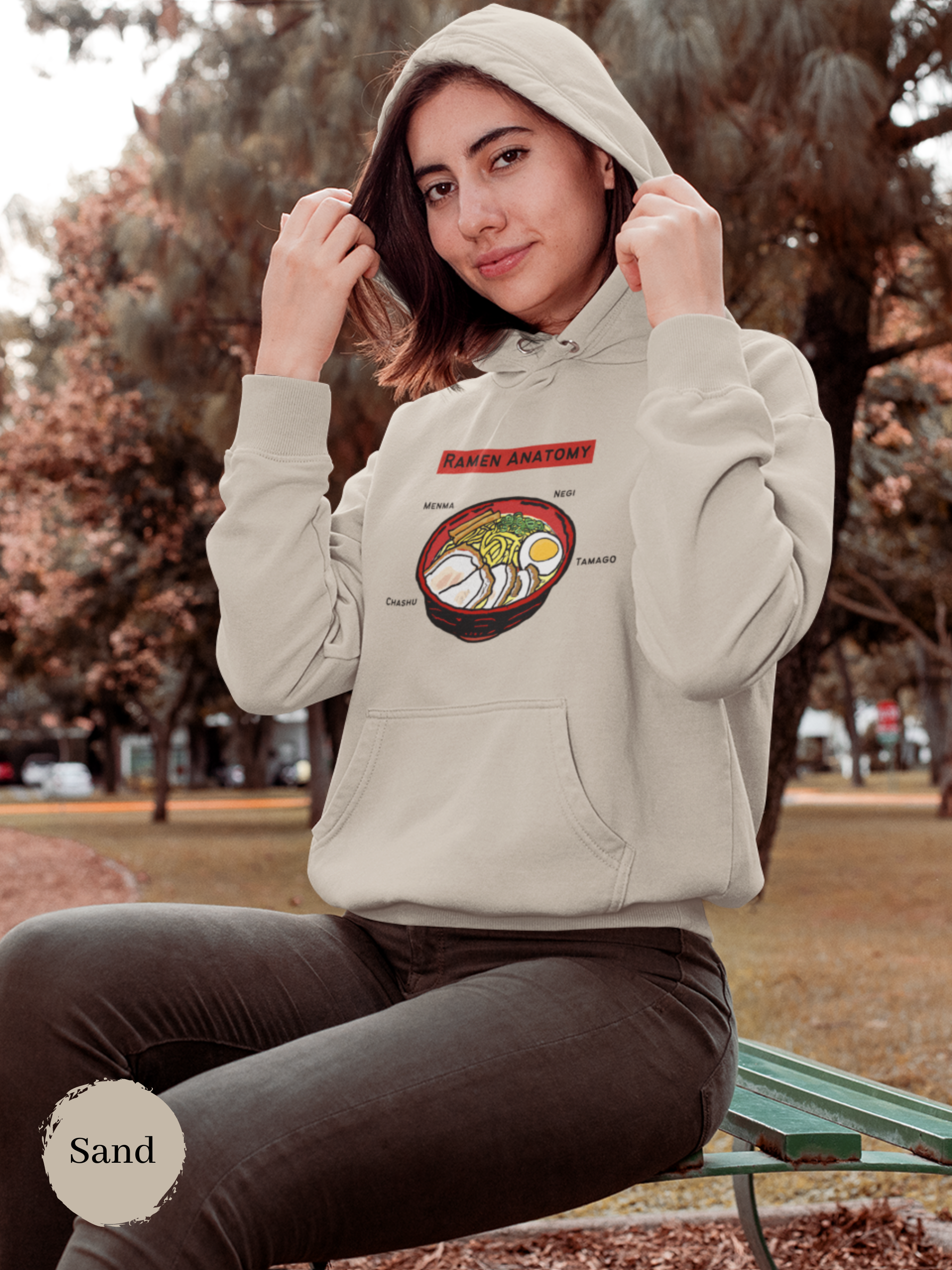 Ramen hoodie and pants hot sale