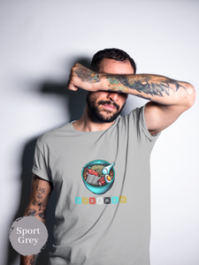 Ramen T-Shirt - Robomen: Futuristic Ramen Art on Japanese Foodie Shirt