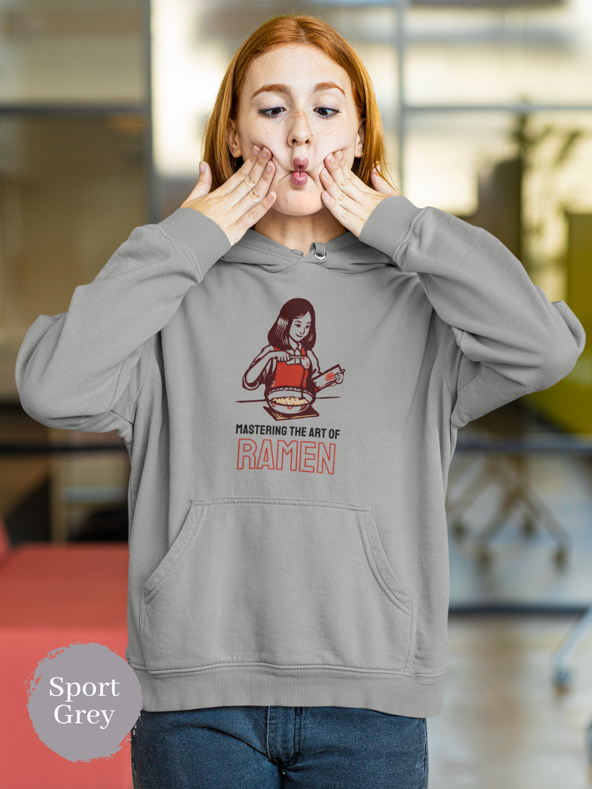Ramen Hoodie: Asian Food Hoodie Ramen Art - "Mastering the Art of Ramen"