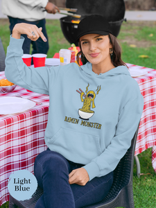 Ramen Hoodie: Chow Down on this Ramen Monster with a Spicy Asian Foodie Sweatshirt