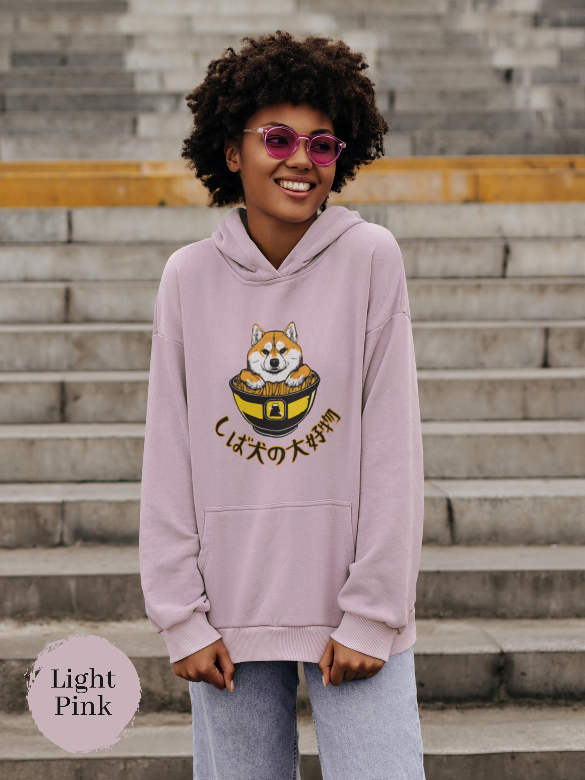 Ramen Hoodie - "Shiba Inu's Favorite" - Japanese Foodie Hoodie