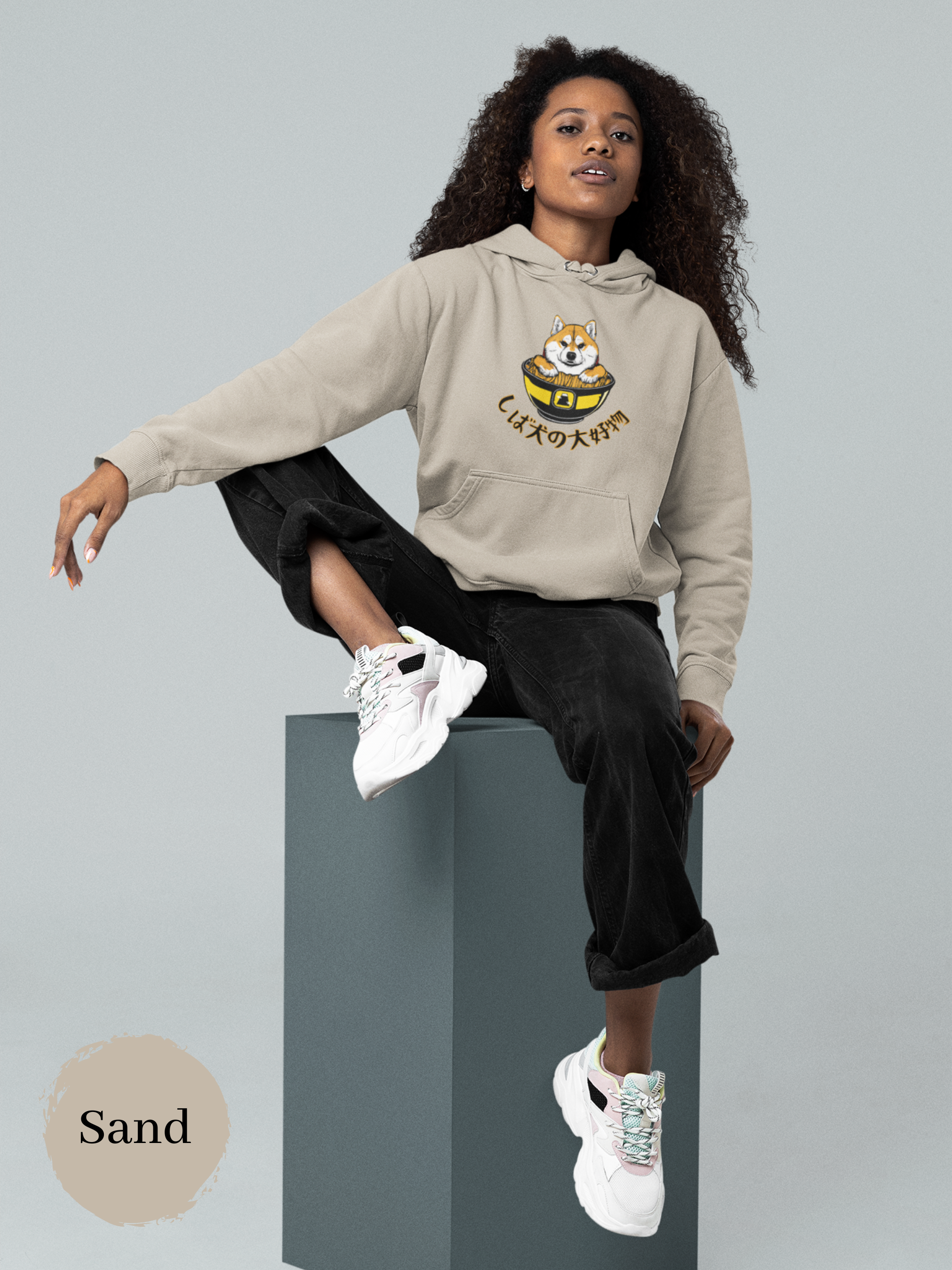 Ramen Hoodie - "Shiba Inu's Favorite" - Japanese Foodie Hoodie