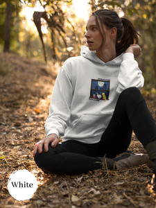 Ramen Hoodie: Moonlit Ramen with a View, Asian Food Hoodie