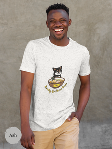 Ramen T-shirt: Ready to Chow Down - Shiba Inu and Ramen Art for Japanese Foodie Shirt