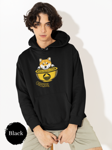 Ramen Hoodies: Cute Shiba Inu Ramen Art Sweatshirt