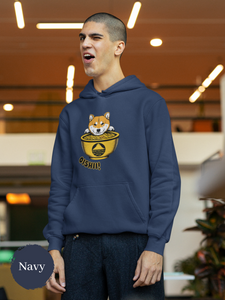 Ramen Hoodies: Cute Shiba Inu Ramen Art Sweatshirt