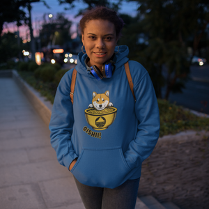 Ramen Hoodies: Cute Shiba Inu Ramen Art Sweatshirt
