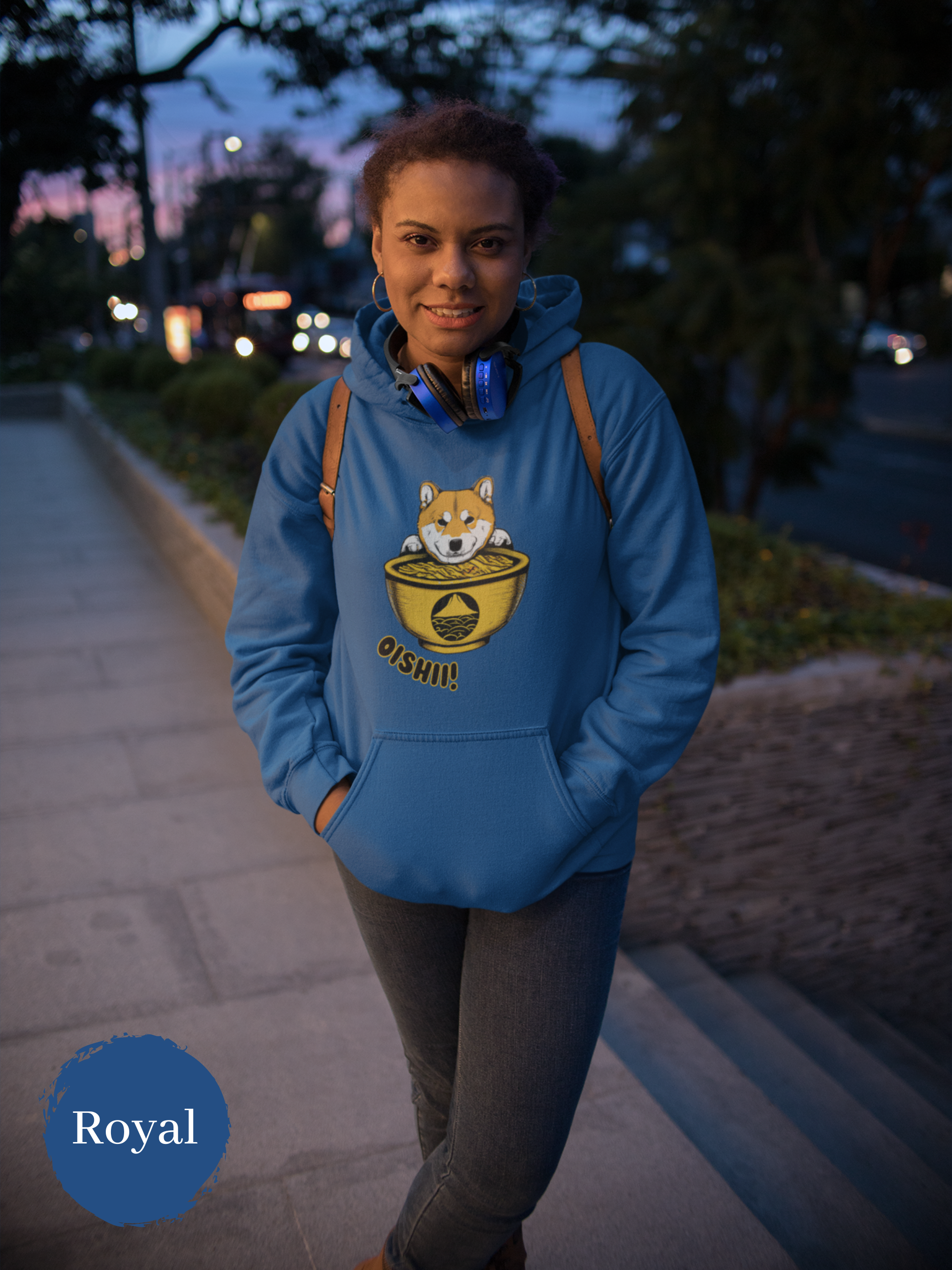 Ramen Hoodies: Cute Shiba Inu Ramen Art Sweatshirt