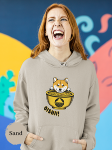 Ramen Hoodies: Cute Shiba Inu Ramen Art Sweatshirt