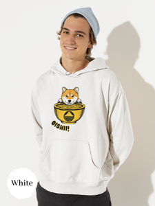 Ramen Hoodies: Cute Shiba Inu Ramen Art Sweatshirt