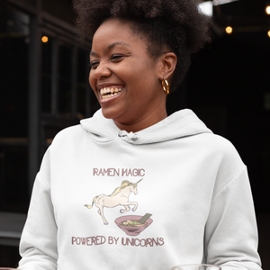 Ramen Hoodie: Unleash the Magic of Ramen with Unicorn Power - Ramen Art Foodie Hoodie